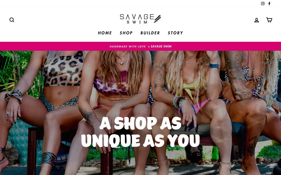 SAVAGE SWIM website