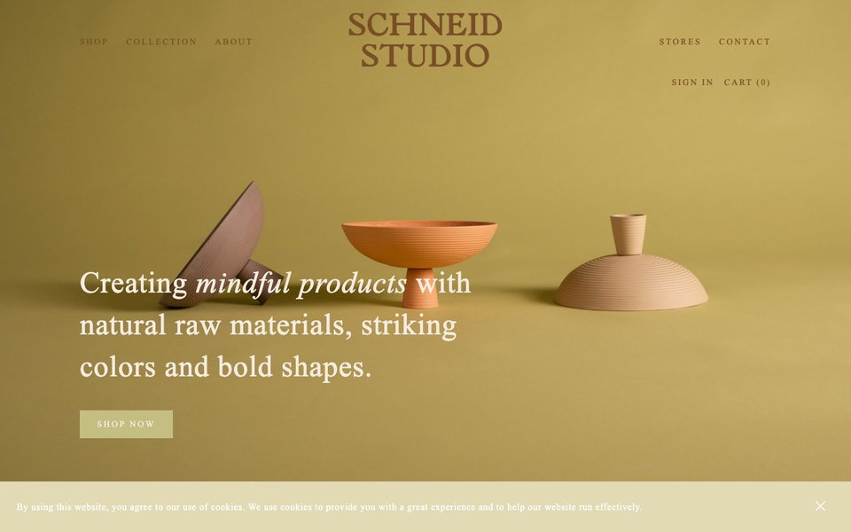 Schneid Studio website