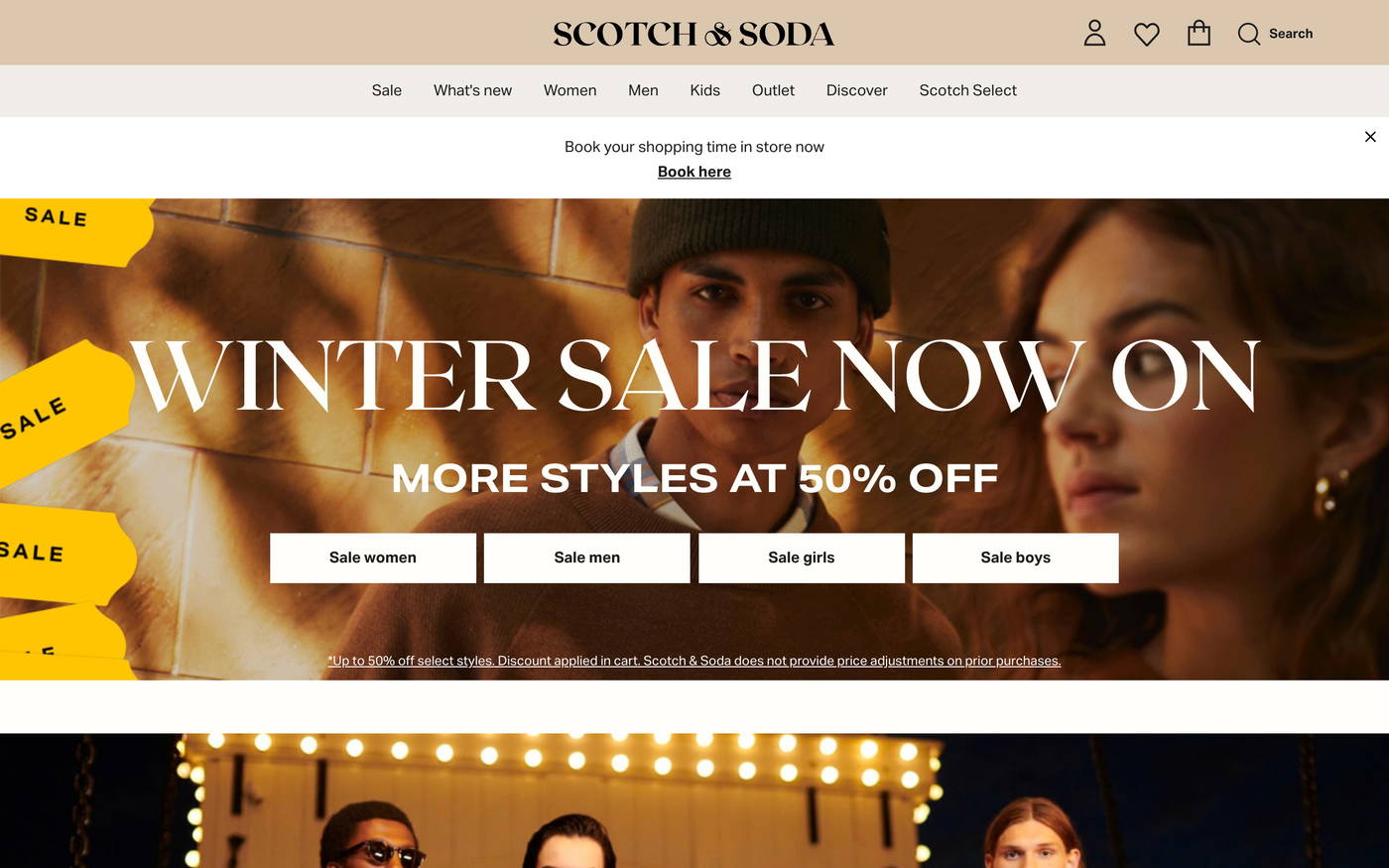 Scotch & Soda screenshot