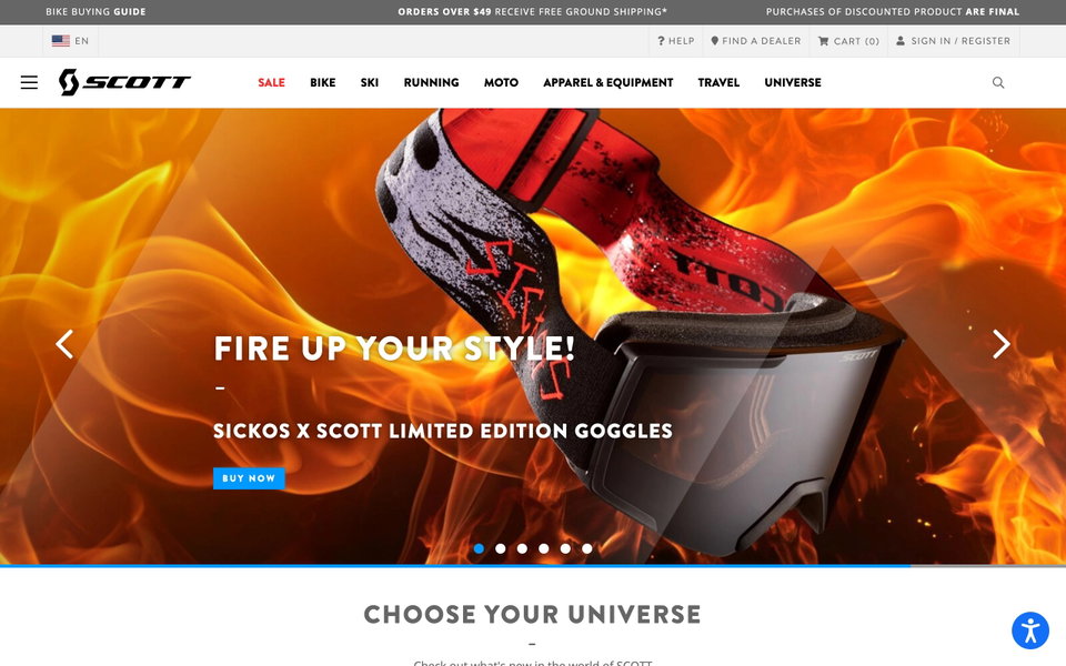 Scott website