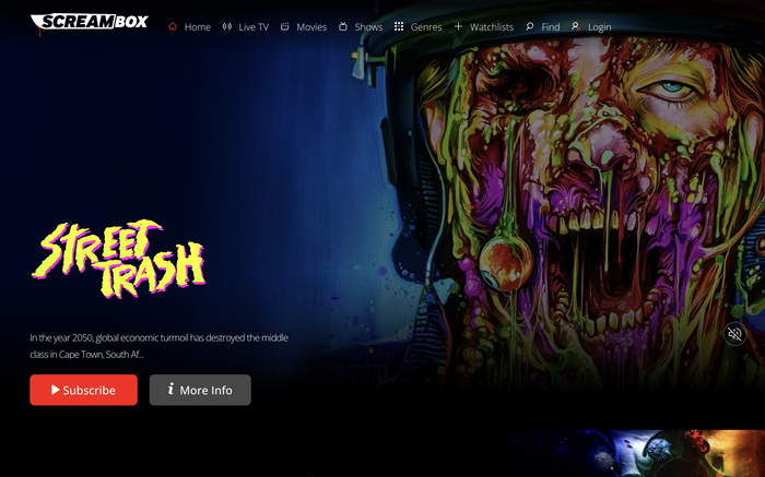 Screambox screenshot