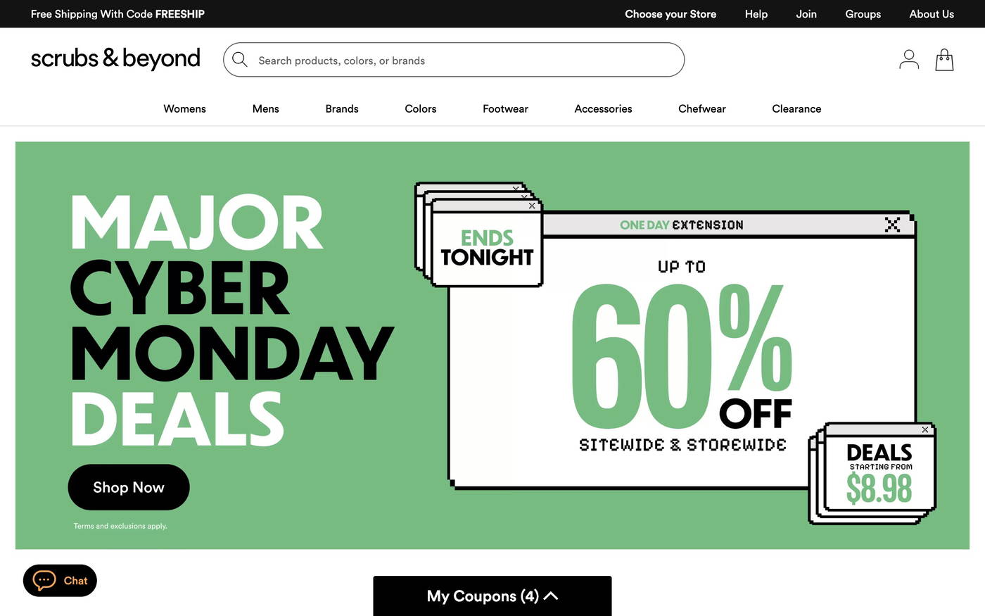 Scrubs & Beyond screenshot