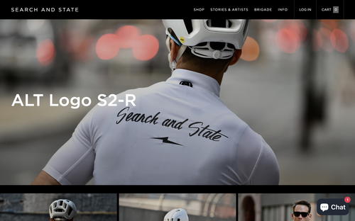 Search and State website screenshot