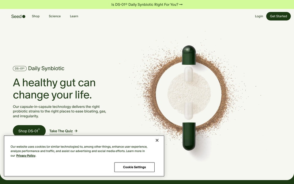 Seed website