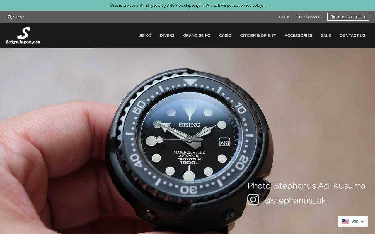 seiyajapan screenshot