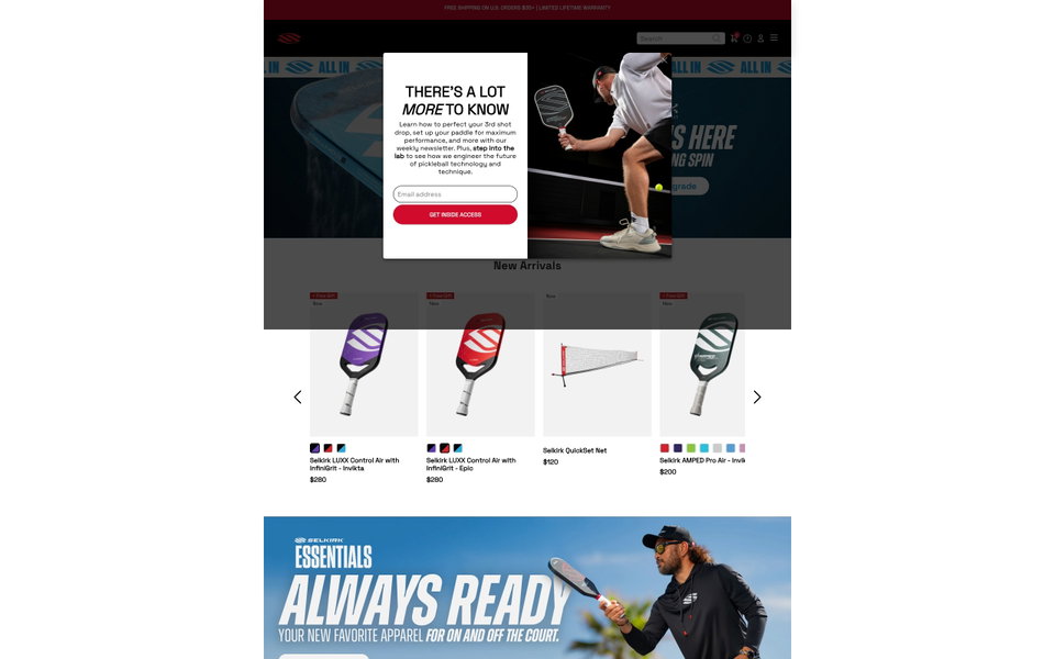 Selkirk website