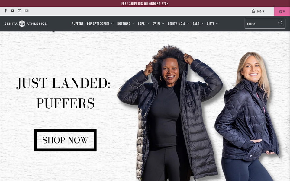 Senita Athletics website
