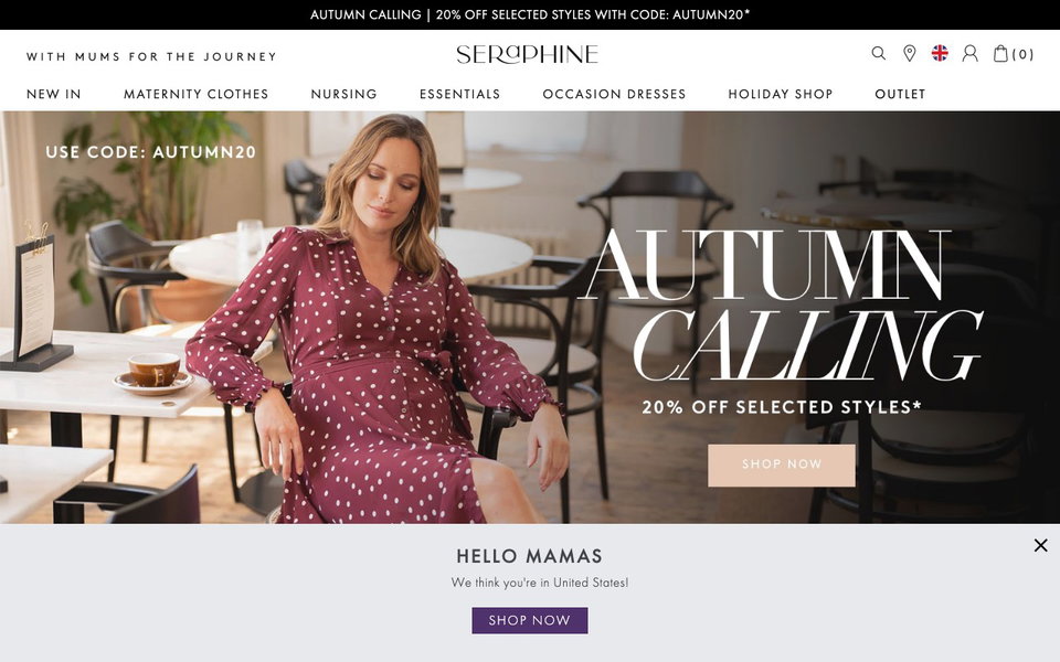 Seraphine website