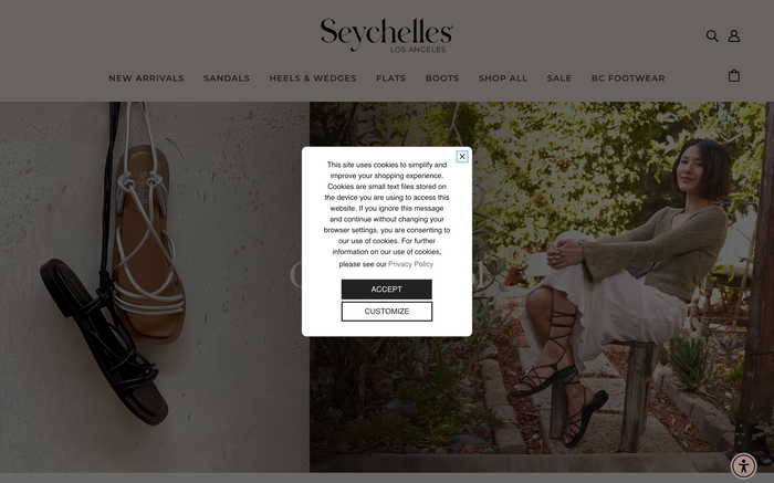 Seychelles Footwear screenshot