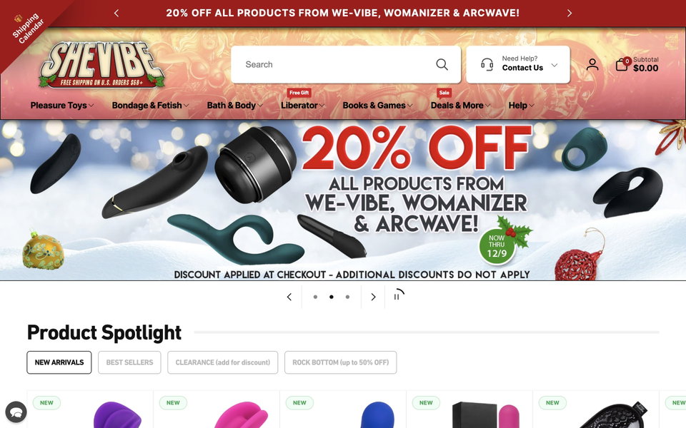 SheVibe website