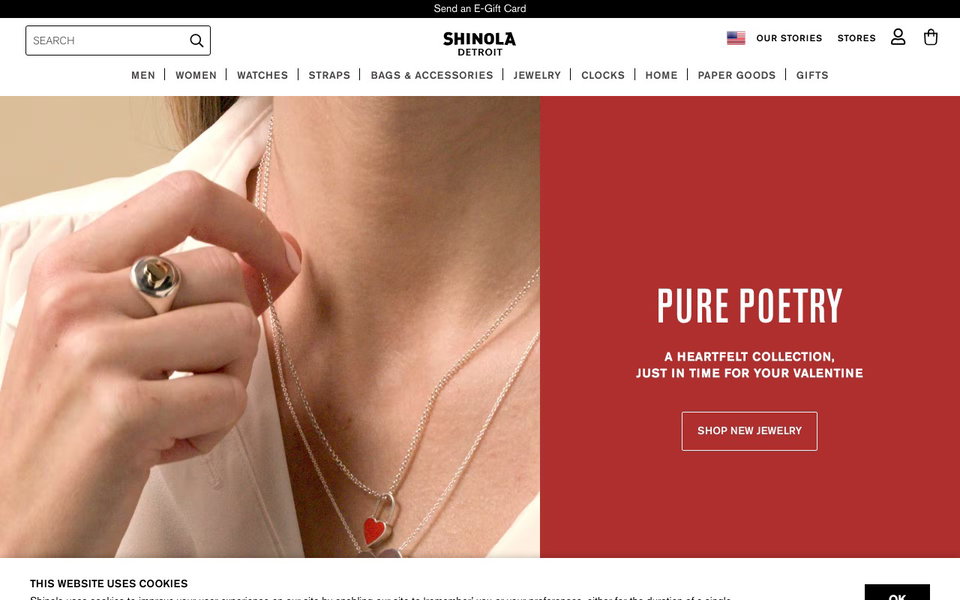 Shinola website