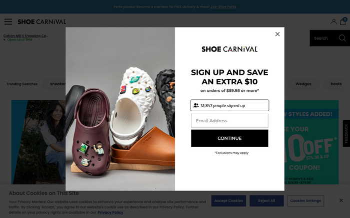 Shoe Carnival screenshot