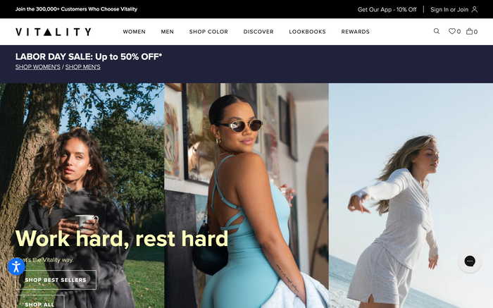 Shop Vitality screenshot