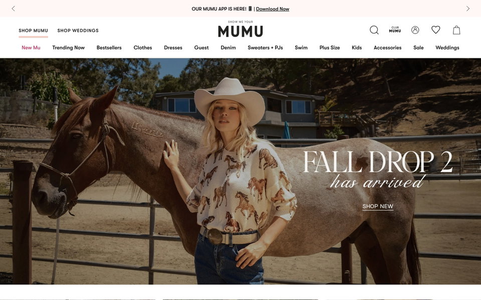 Show Me Your Mumu website