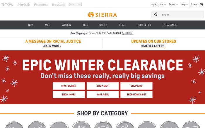 Sierra screenshot
