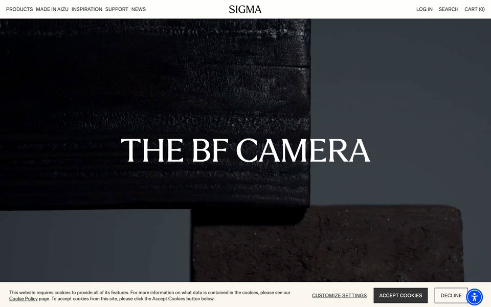 Sigma Corporation of America website