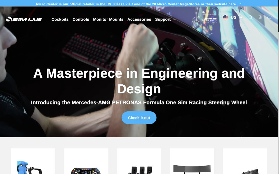 Sim-Lab website