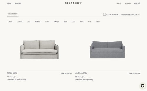 Sixpenny website screenshot