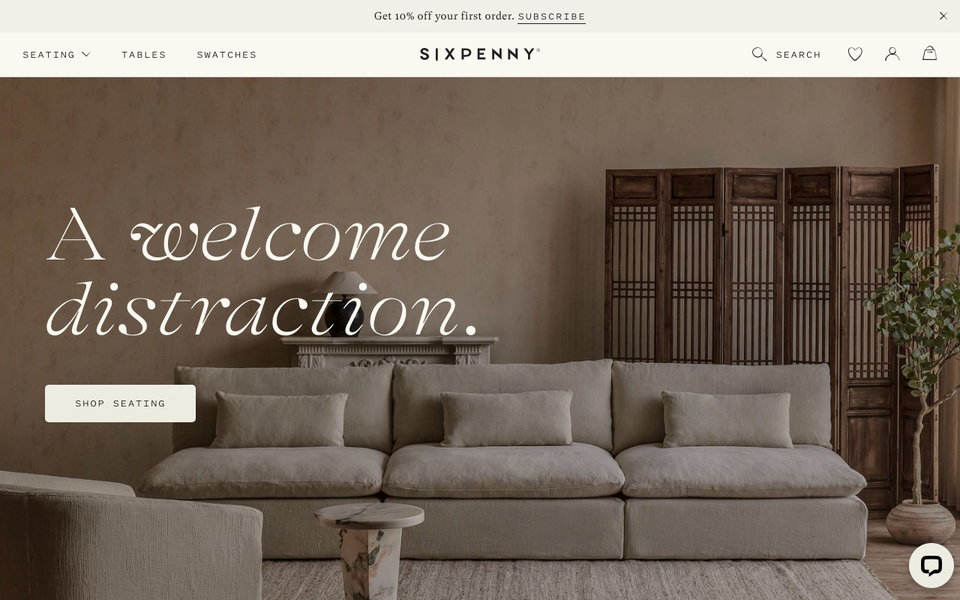 Sixpenny website