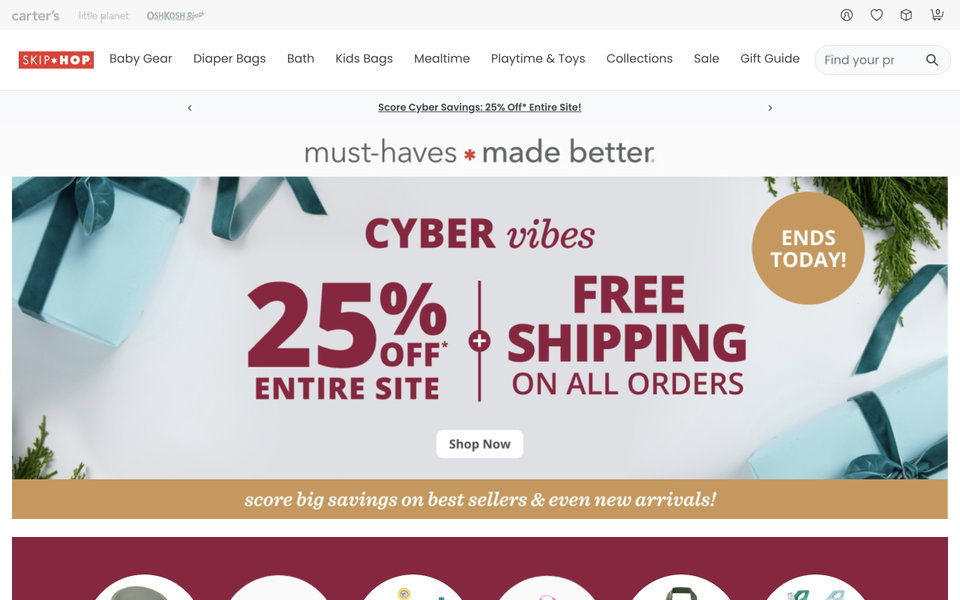 Skip Hop website