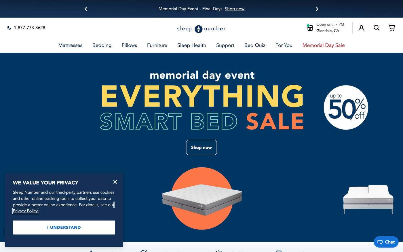 Sleep Number screenshot