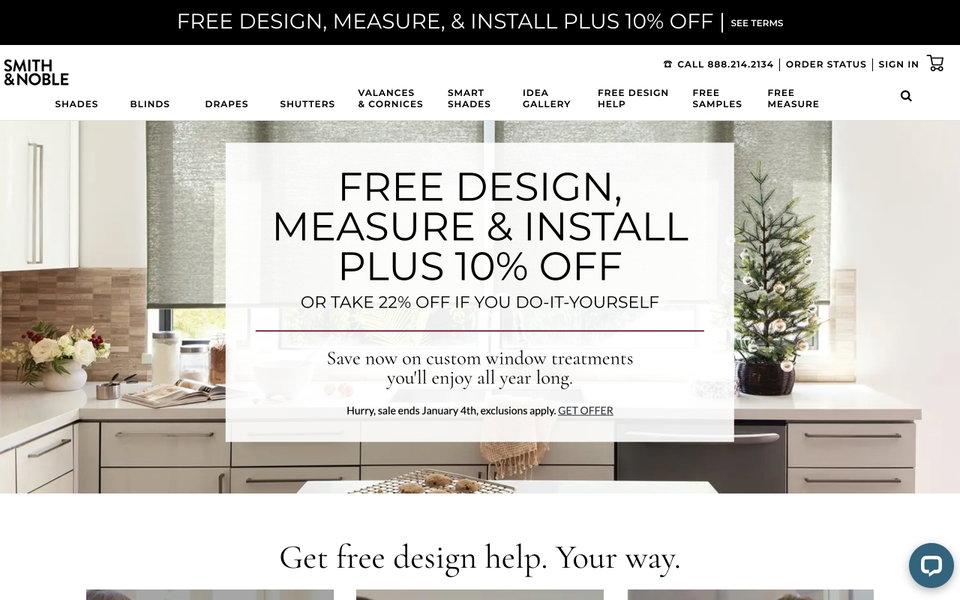 Smith & Noble website