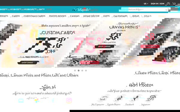Snapfish screenshot