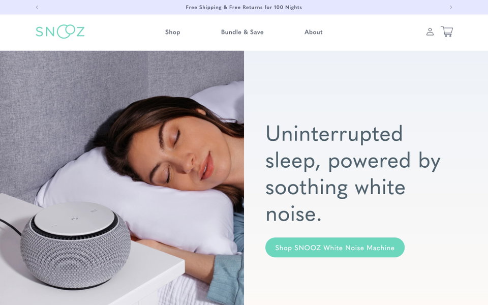 SNOOZ website