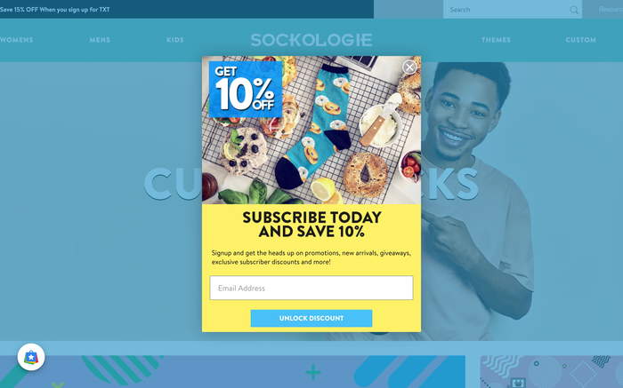 Sockologie screenshot