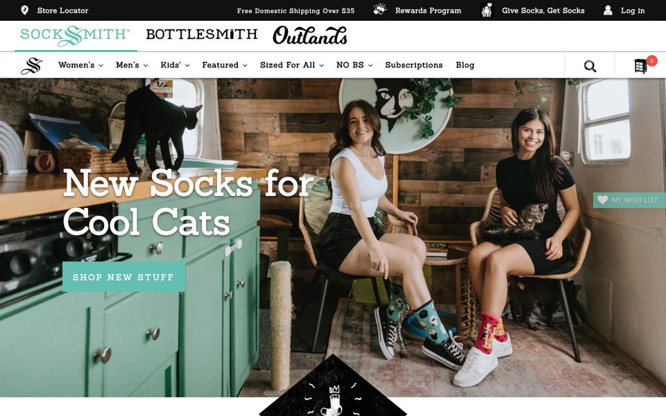 Socksmith website