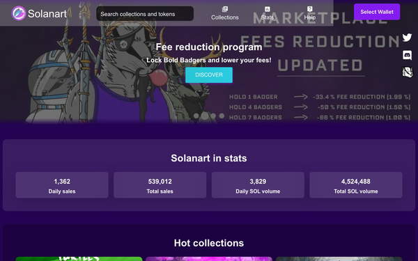 Solana Art screenshot