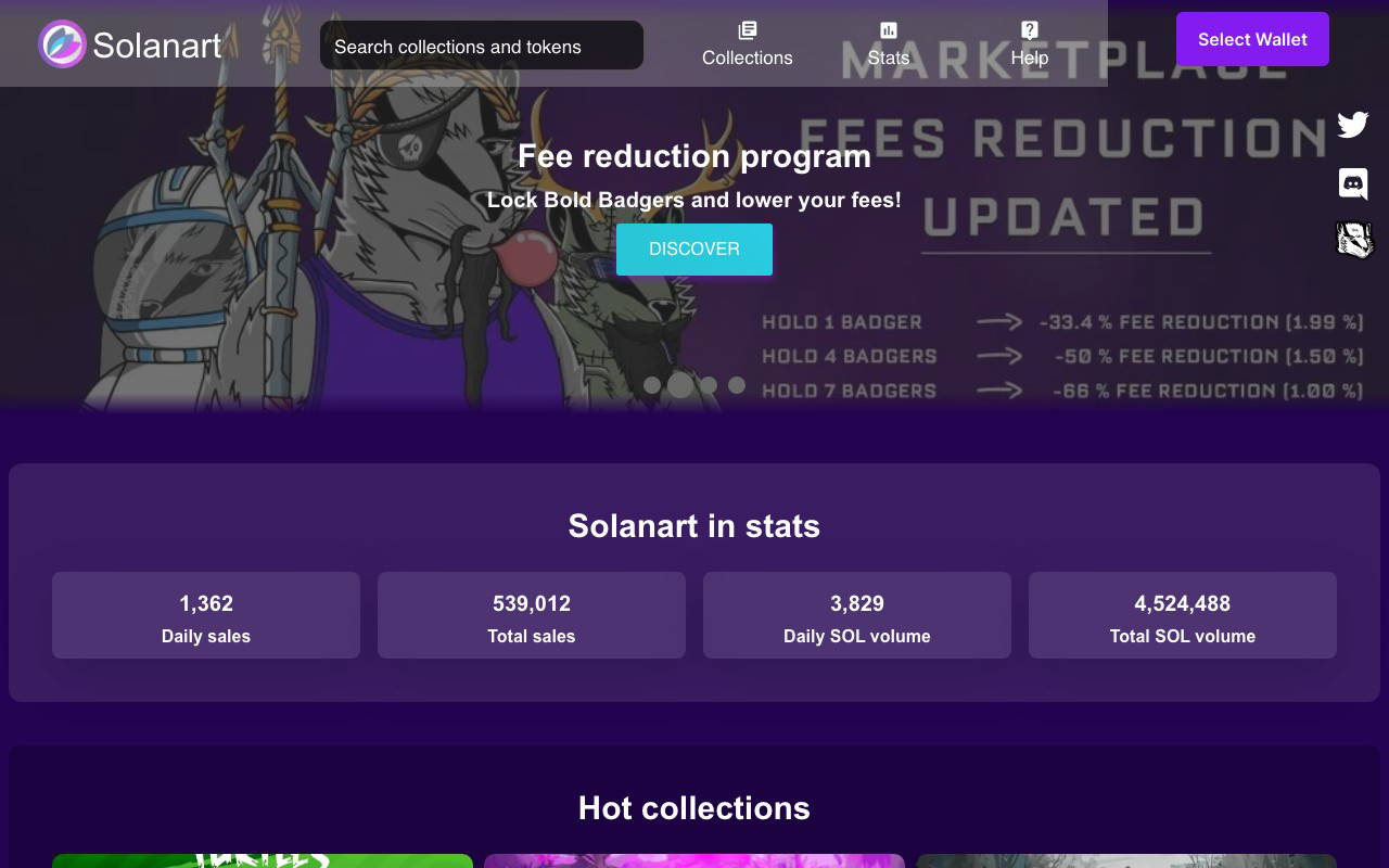 Solana Art screenshot