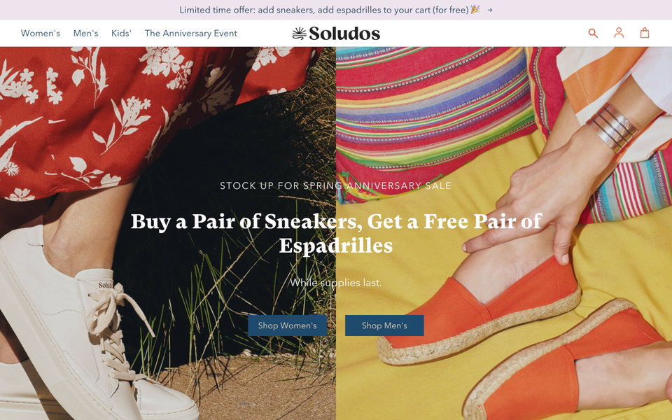 Soludos website