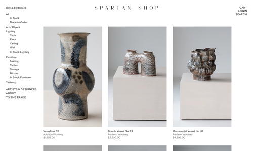 Spartan website screenshot