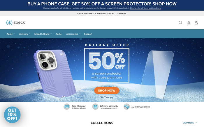 Speck Products screenshot