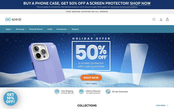 Speck Products screenshot