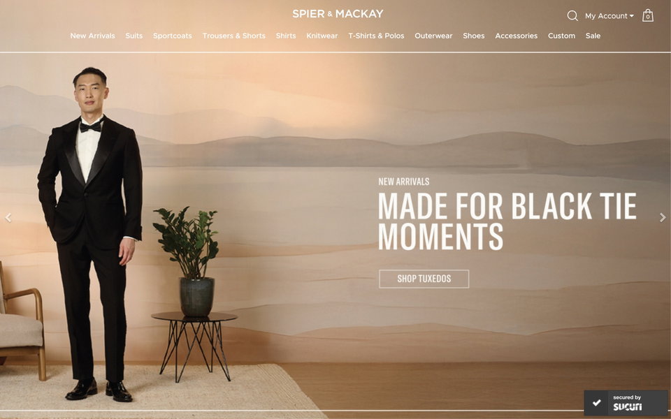 Spier & Mackay website