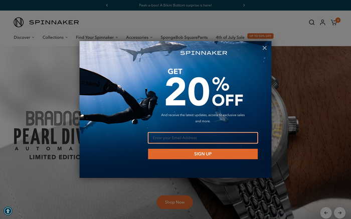 Spinnaker Watches screenshot