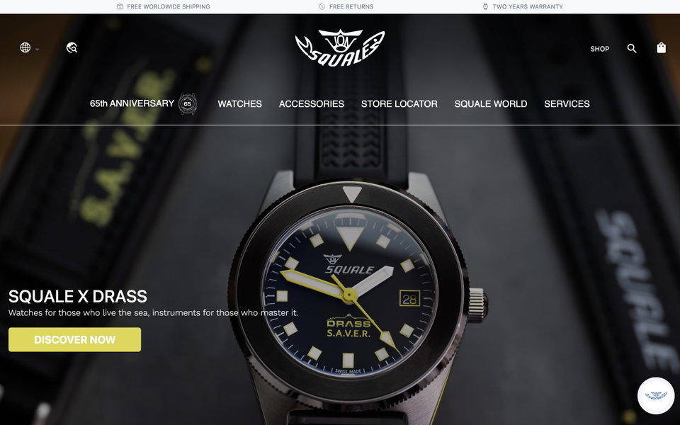Squale website