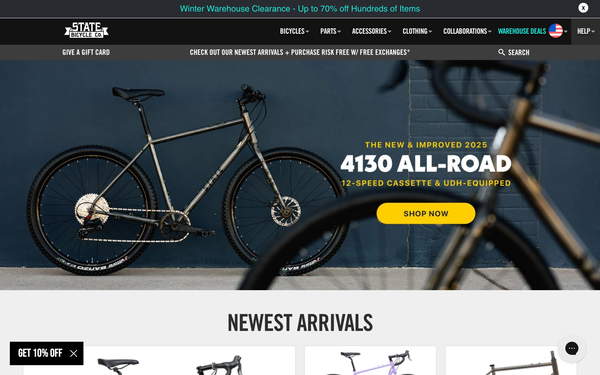 State Bicycle Co. screenshot