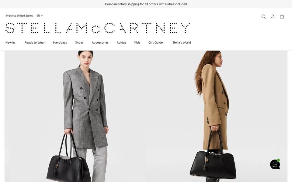 Stella McCartney website
