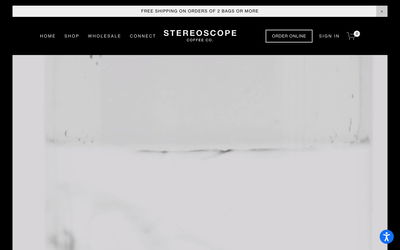 Stereoscopecoffee.com on Shomp