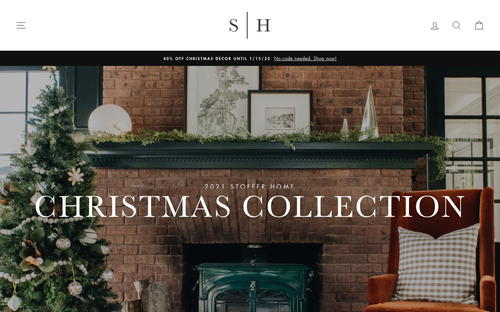 Stoffer Home website screenshot