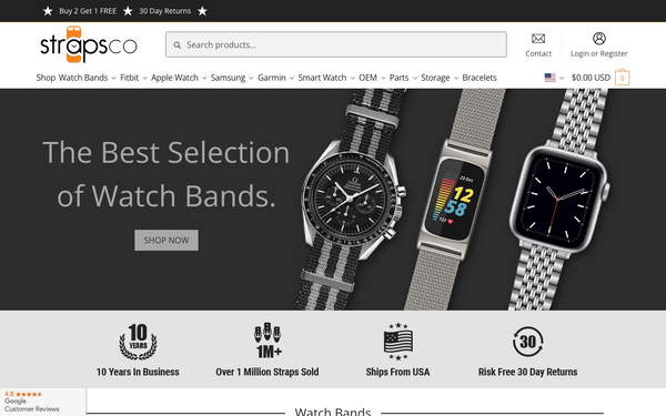 StrapsCo screenshot
