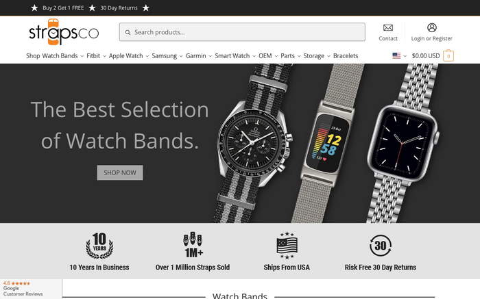 StrapsCo screenshot