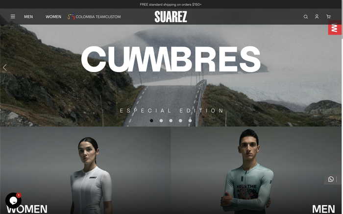 SUAREZ Clothing screenshot