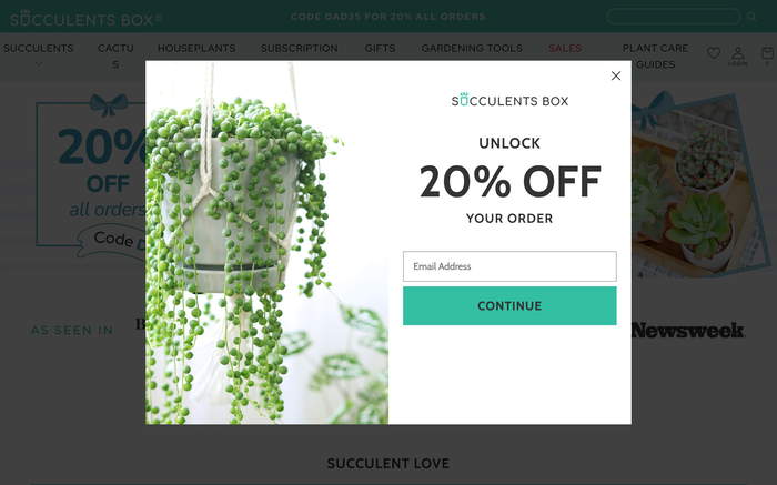 Succulents Box screenshot