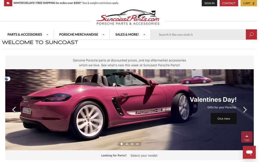 Suncoast Porsche on Shomp