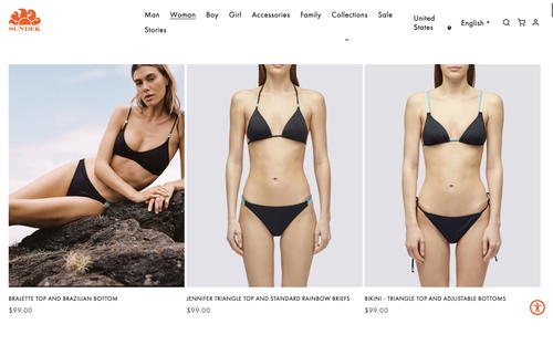 SUNDEK USA website screenshot