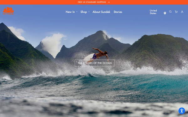 SUNDEK USA screenshot